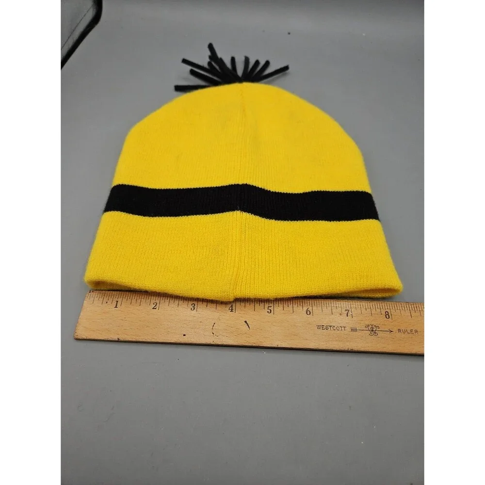 Beanie Hat Minions Dispicable Me Spirit Costume Winter Cap Yellow Stuart